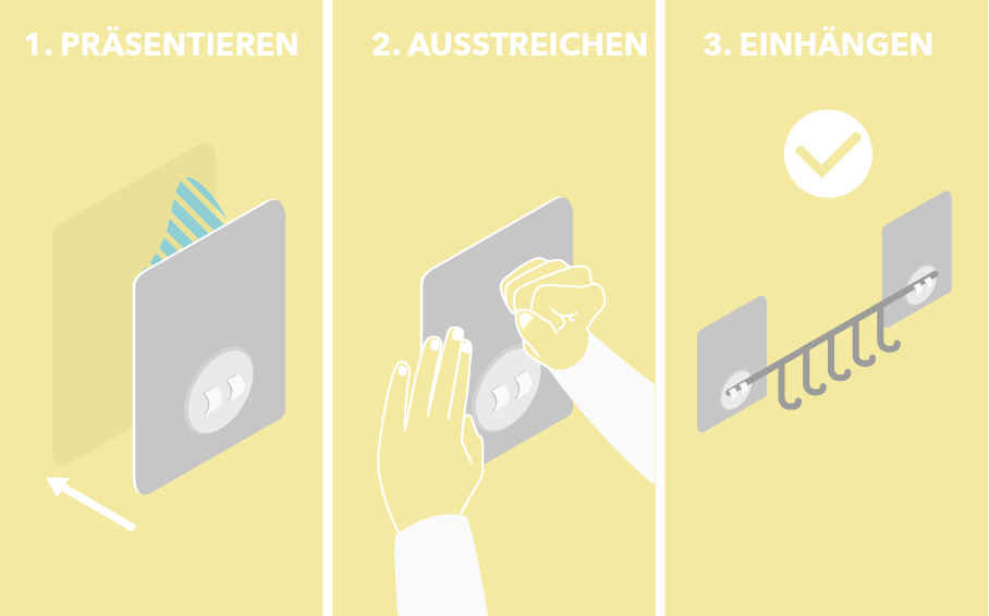 Selbsthaftende Best Lock Magic-Technologie