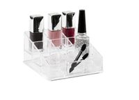 Nagellack-Organizer mit 9 Fächern - Transparent