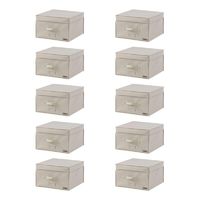 Set aus 10 Compactor 2.0 Vakuum Aufbewahrungs-Truhen