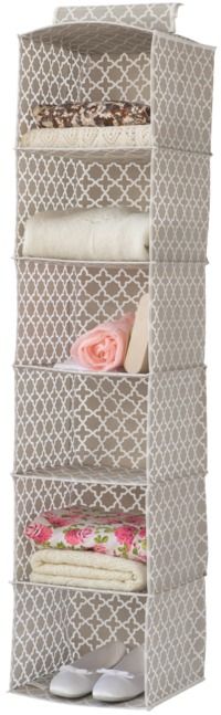 Madison Kleidungs-Organizer zum Aufhängen mit 6 Fächern