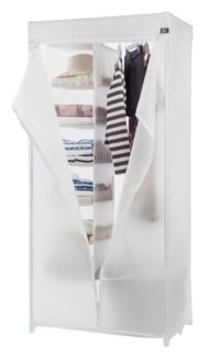 Milky Metallrahmen Kleiderschrank