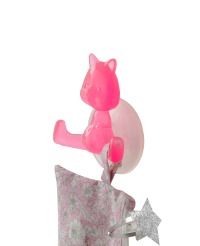 "Lustige Katze" Selbsthaftender Haken - Pink