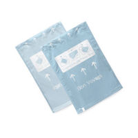 Set mit 2 Kleinen Manuellen Roll-Up Platzsparenden Reisetaschen