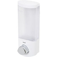 Selbstklebender 360ml Seife/Shampoo-Spender - Weiß