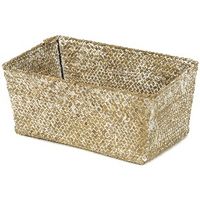 "Kito" Seegras-Ablagekorb - Beige