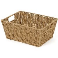 "Etna" Geflochtener Ablagekorb - Beige