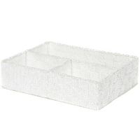 "Stan" Schubladen-Organizer mit 3 Fächern - Weiß