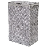 "Stan" Rechteckiger Wäschekorb - Grau