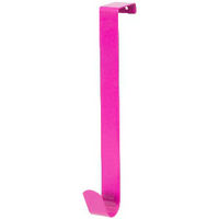 "Solo" Stahlhaken zum über die Tür hängen mit leichtem Zugriff - Pink
