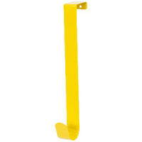 "Solo" Stahlhaken zum über die Tür hängen mit leichtem Zugriff - Gelb