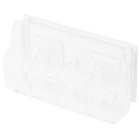 Bestlock Magic Vision Aufbewahrungsbox für die Montage an der Wand mit 4 Fächern - Transparent