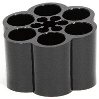 Make-up-Halter für Lippenstifte/Stifte/Pinsel - Schwarz