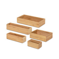 Set mit 5 "Osaka" Bambus-Aufbewahrungsboxen