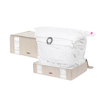 Set mit 2 Compactor Life 2.0 Vakuum Aufbewahrungstaschen - Groß und XXL