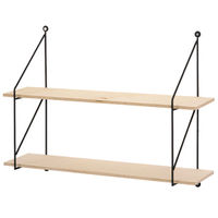 "Frida" 2-stöckiges String Regal Kopenhagen