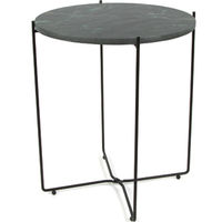 "Agneta" Grüner Marmor-Beistelltisch Kopenhagen