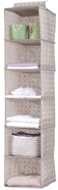 Rivoli Hängender Kleidungs-Organizer mit 6 Fächern