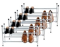 Set 4 "Stilito" 4 Schuhregale zum Spannen