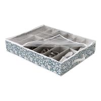 Vicky Unterbett-Schuhbeutel mit 12 Fächern