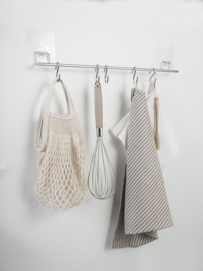 Bestlock Magic Küchen-Hängegestell mit 8 Haken 5 Compactor