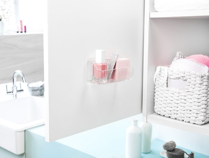 Bestlock Magic Vision große Aufbewahrungsbox für die Montage an der Wand - Transparent 2 Compactor