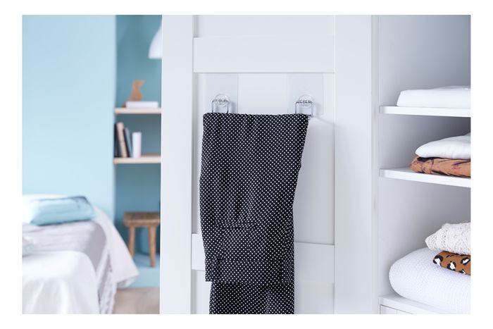 Bestlock Magic Einzelne Hosenschiene für die Montage an der Wand 3 Compactor