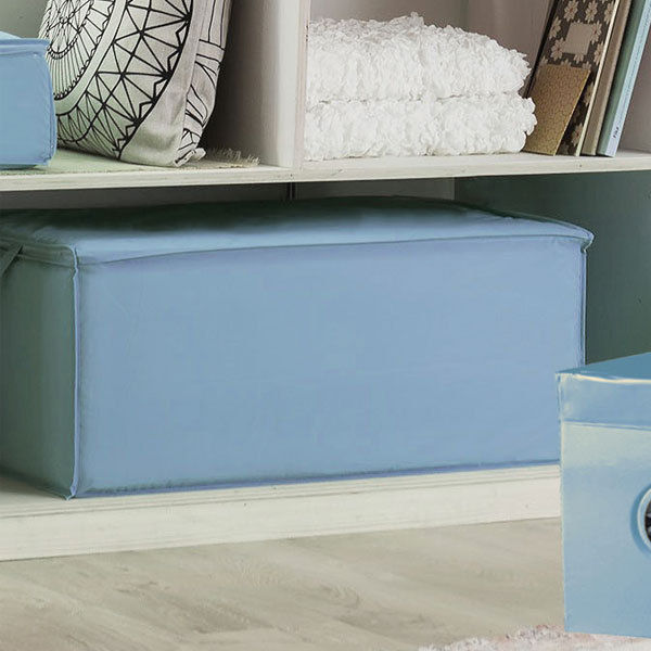 Blaue Aufbewahrungstasche für Bettdecke 2 Compactor