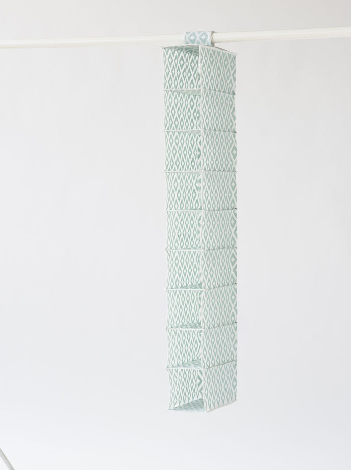 Daman Schuh-Organizer zum Aufhängen mit 9 Fächern 2 Compactor