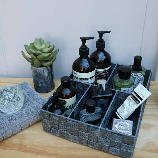 Schubladen-Organizer mit 5 Fächern - Dunkelgrau 3 Compactor