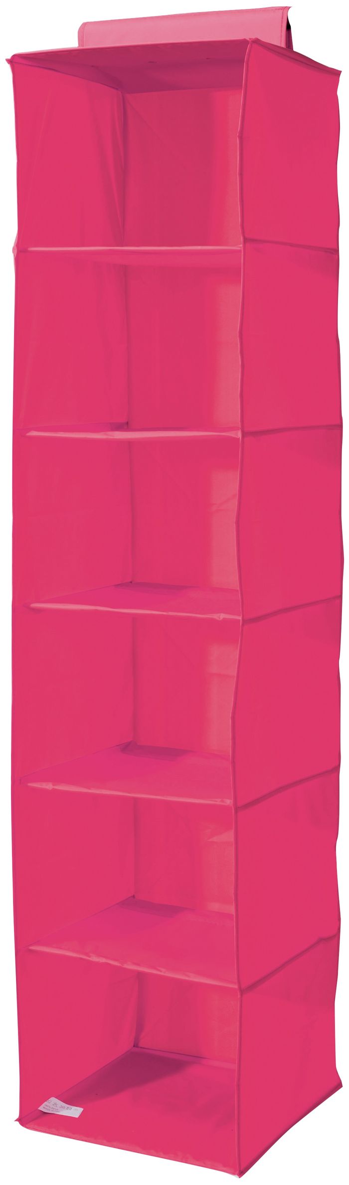 Kleidungs-Organizer mit 6 Fächern - Pink 1 Compactor