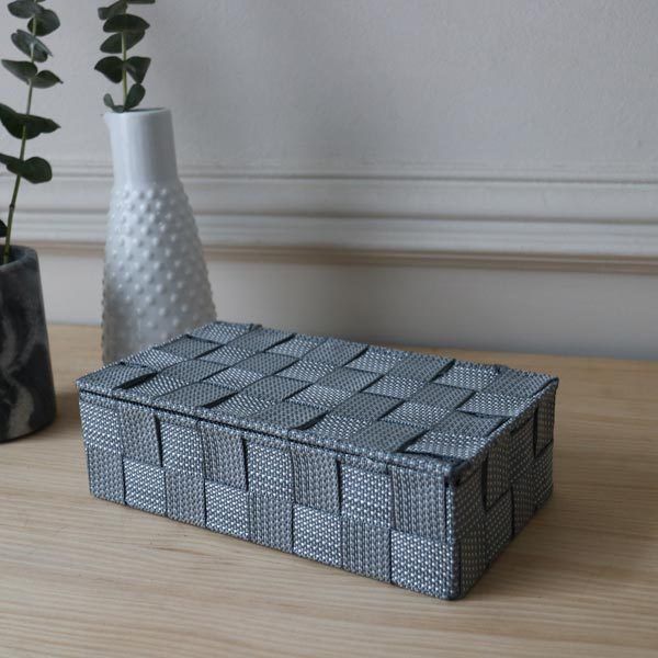 "Toronto" Kleiner Aufbewahrungskorb - Grau 8 Compactor