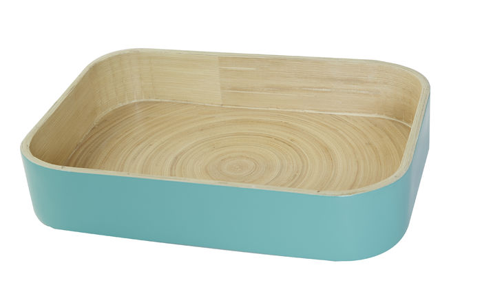 Bambustablett - Aquamarin 1 Compactor