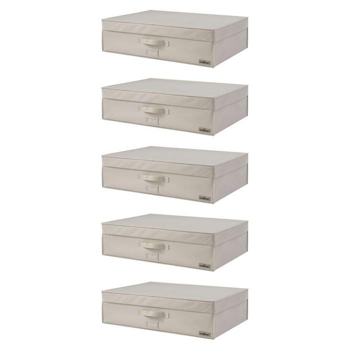 Set mit 5 Compactor 2.0 Vakuum Aufbewahrungs-Truhen - XXL 1 Compactor
