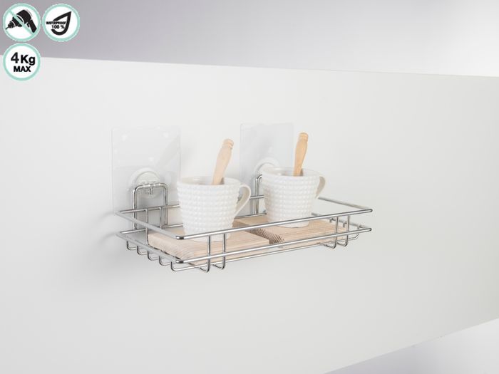 Bestlock Magic Küchenregal-Organizer für die Montage an der Wand 3 Compactor