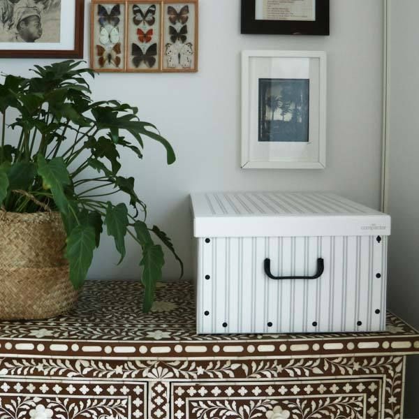 Set aus 5 "Nordic" Karton-Aufbewahrungsbox - Anton 2 Compactor