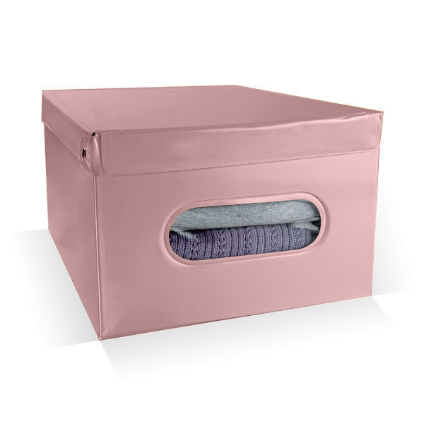 "Nordic" PVC Aufbewahrungsbox - Pink 1 Compactor