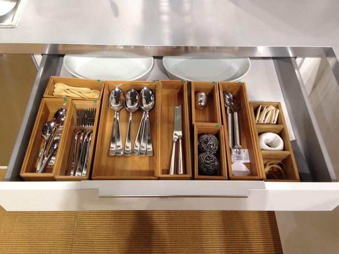 "Oska" XL Bambus Aufbewahrungsbox 6 Compactor