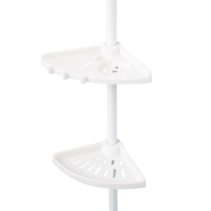 Spannbares, verstellbares Eck-Duschregal 2 Compactor