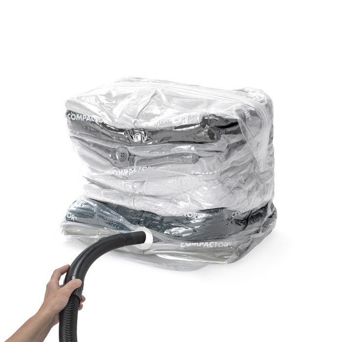 Compact Express Platzsparende Aufbewahrungstasche Vakuum und Manuell 5 Compactor