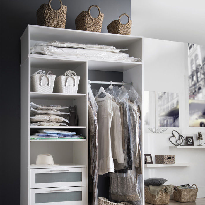 "Aspispace" Mittlerer Platzsparender Aufbewahrungsbeutel für 1 Single Bettdecke 6 Compactor