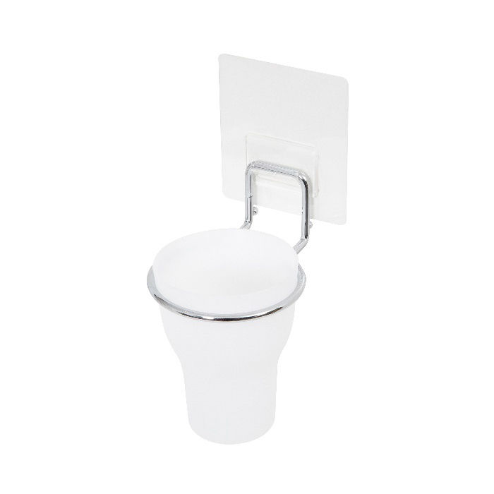 Bestlock Magic Halter für Zahnputzbecher zur Montage an der Wand  2 Compactor