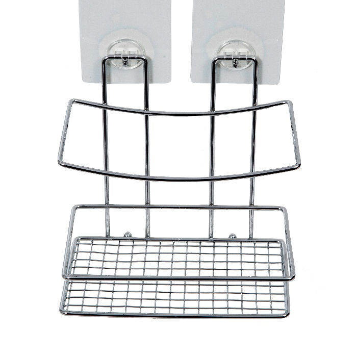 Bestlock Magic Dusch-Regal/Dusch-Ablage für die Montage an der Wand 2 Compactor