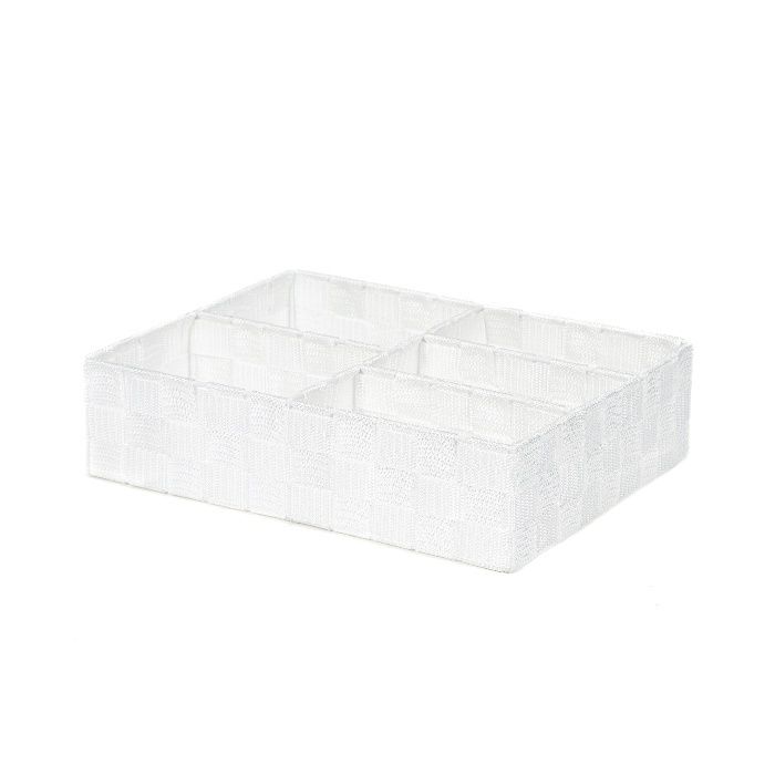 "Stan" Schubladen-Organizer mit 5 Fächern - Weiß 1 Compactor