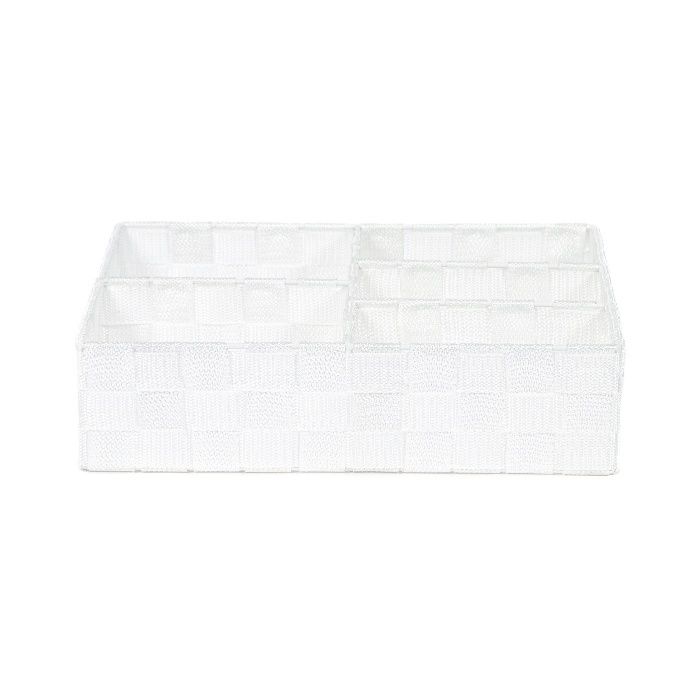 "Stan" Schubladen-Organizer mit 5 Fächern - Weiß 2 Compactor