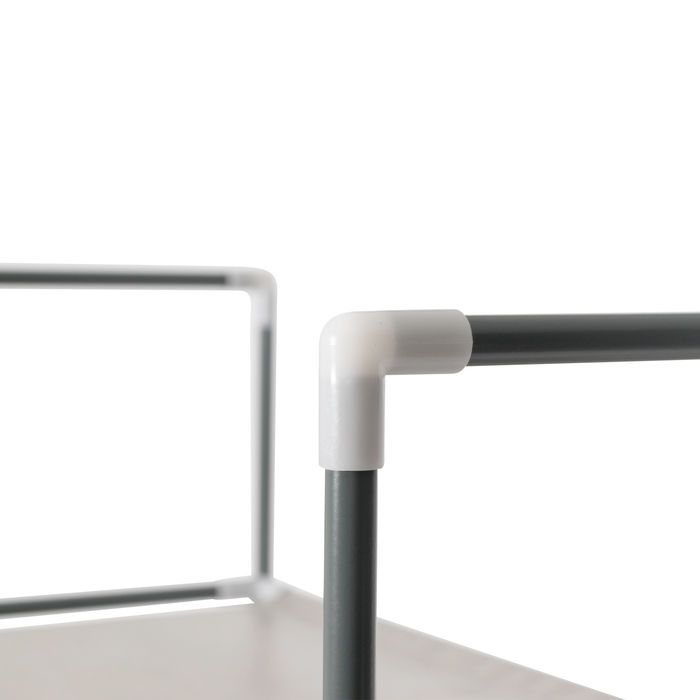 "Salome" Stapelbares Schuhregal mit 4 Ablagen 5 Compactor