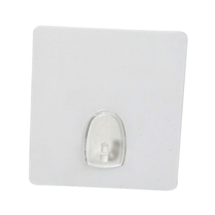 Bestlock Magic Transparenter Einzelhaken für die Montage an der Wand - ohne Bohren 2 Compactor