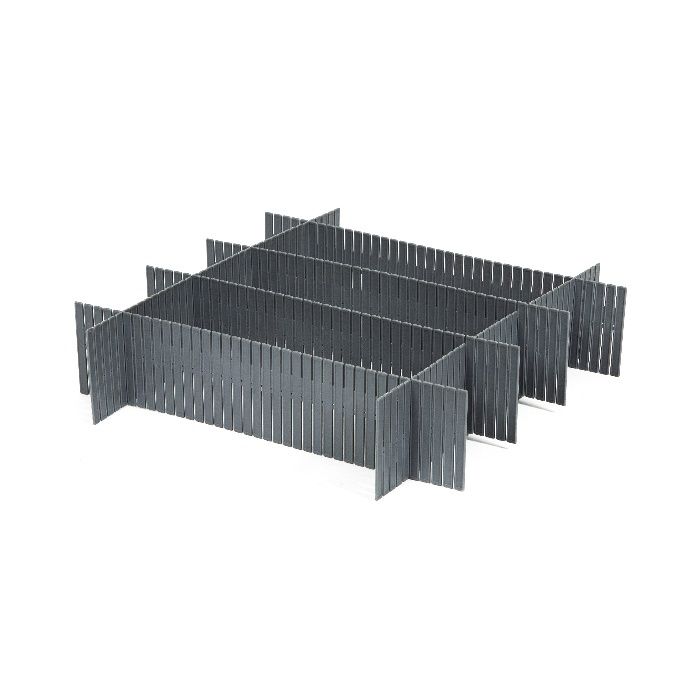 Separate Schubladenunterteilung - Grau 4 Compactor