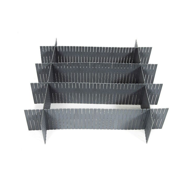 Separate Schubladenunterteilung - Grau 6 Compactor