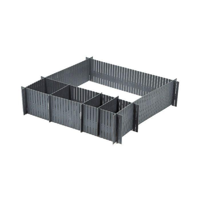 Separate Schubladenunterteilung - Grau 3 Compactor