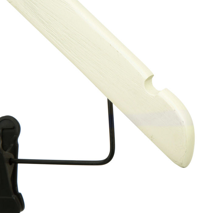 "Concale" gekerbte Kleiderbügel mit Clips 5 Compactor